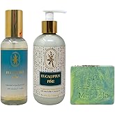 Bath & Body Works Aromatherapy Eucalyptus Pine - Essential Oil Perfume Mist - Mosturizing Body Lotion with a Fresh Forest Bar Soap