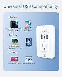 Anker USB C Wall Outlet, PowerExtend USB-C Wall