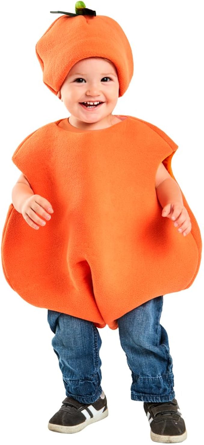 baby orange costume