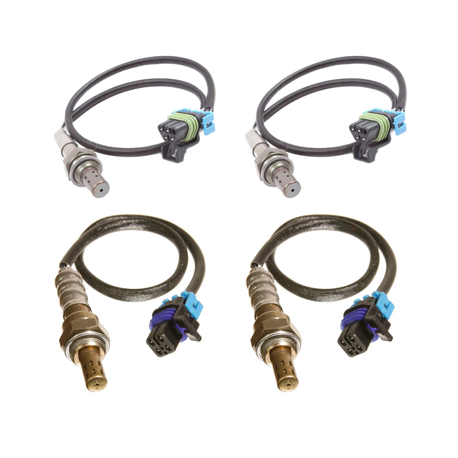 4Pcs Oxygen Sensor for 2007 Chevy Silverado 1500 Gmc Yukon Upstream