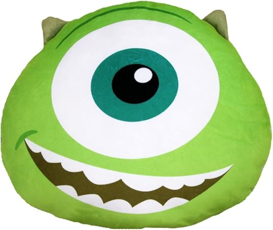 Amazon Co Jp マイク 顔型 クッション 裏と表で柄が違うよ ディズニー インテリア 生活 雑貨 用品 モンスターズインク リゾート限定 Monsters Inc おもちゃ
