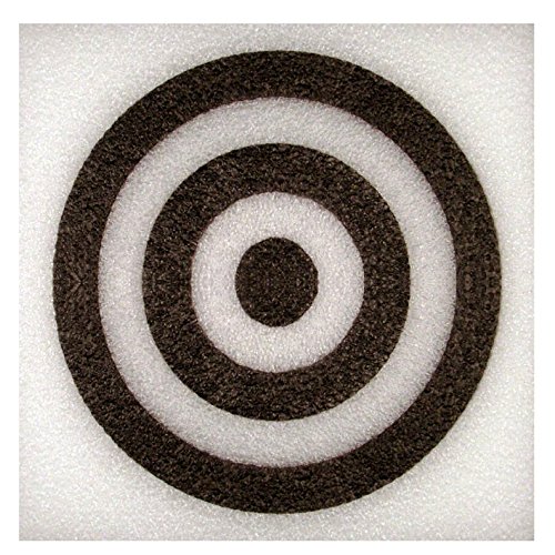 UPC 646437484701, 2&quot; Thick Self Healing Foam Blowgun Target (White Border)