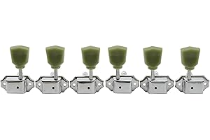 Musiclily 3R3L Vintage Guitar Tuners Tuning Pegs Machine Heads Set for LP/Les Paul/SG/ES Style Electric Folk Acoustic Guitar,