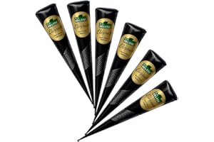 HIREDIT 100% Natural Ready to Use Henna Paste Hair Color (Chestnut Brown, Pack of 6)