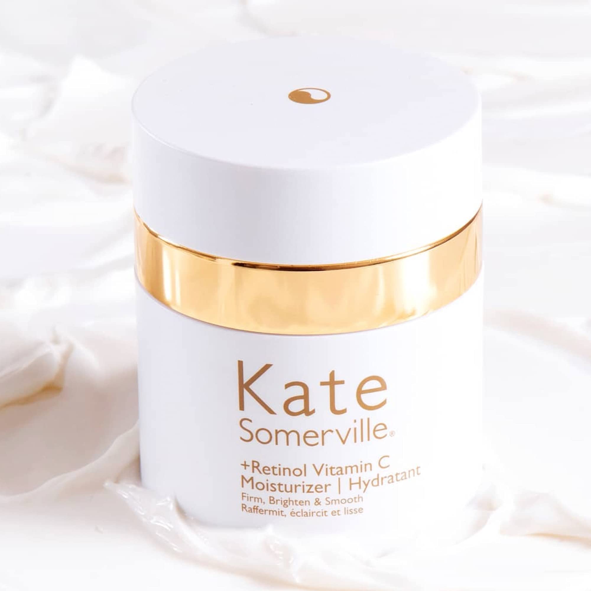 Kate Somerville Retinol Vitamin C Moisturizer – Anti-Aging Overnight Face Cream Brightens, Firms and Smooth Skin, 1.7 Fl Oz