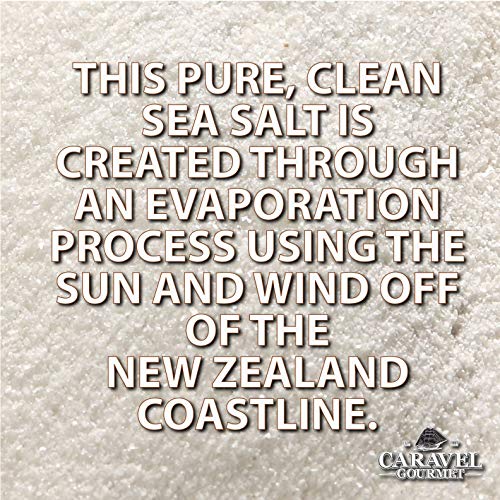 Natural Sea Salt 6Pack French Fleur de Sel, Cyprus Flake, French Grey