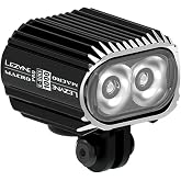 LEZYNE E-Bike Macro Drive 1000 LED Front Cycling Light | Durable CNC-Machined Aluminum Construction, Cooling Fins, MOR Lens, IPX7 Waterproof, Center &amp; Fork Mount Options