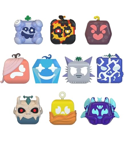 BLOX Fruits Series 2 Minifigure 4-Pack with Uncommon or Premium