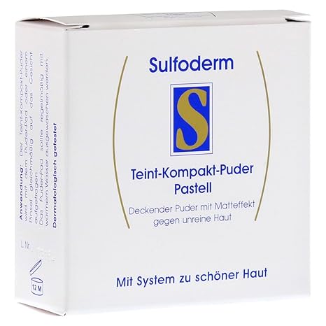 Sulfoderm S teint Kompaktpuder Past, 10 g