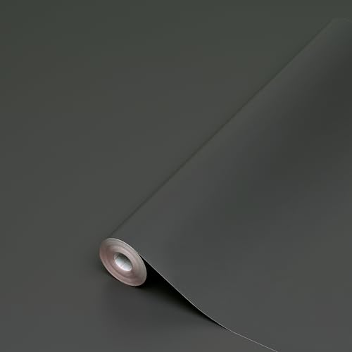d-c-fix Möbel-Klebefolie Uni seidenmatt Anthrazit 45 cm x 15 m