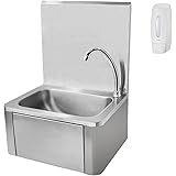 FRANKE Ausgussbecken Edelstahl Wandmontage 460x135x405mm Waschbecken