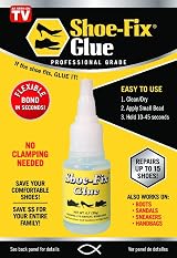 Shoe-Fix Glue Professional Waterproof Shoe Repair Adhesive Strong Flexible Clear view 1