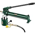 Newhai 30 ton 2” Hydraulic Ram Jack+ cp-700 Hand Pump Hydraulic Porta Power 20 ton Kit Low Profile Short Cylinder