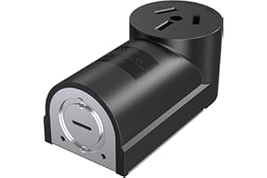 HYDUUU 50A Welder Receptacle NEMA 10-50R 220V Dryer Outlet Electric Range Stove Power Socket Surface Mount Side Wire 240V 3 Prong Non-Grounding Industrial Grade ETL Listed