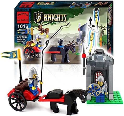 AlanWhale Medieval Lion Knights Ligatures Building Kit 1016
