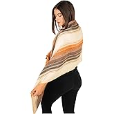 ALPAKITAS Alpaca wool Shawl Wrap for Men and Women- Shawls and Wraps - 70% Alpaca - Unisex Fashion - Blanket Wool Shawl