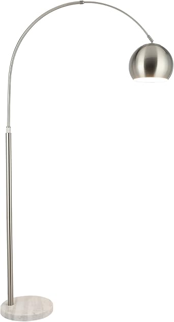 Co Z Modern Arc Floor Lamp With 360 Rotatable Hanging Shade