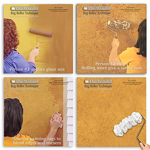 Rag Painting Roller Faux Finish Painting Technique Roller Value 2 Pack