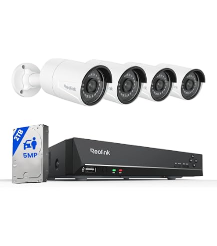 Amazon.com: REOLINK 16CH 5MP Home Security Camera System with 4TB