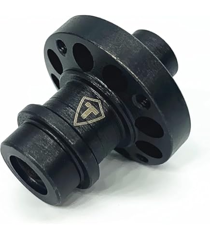 Treal 7075 Aluminum Front Steering Knuckles For Axial RBX10 Ryft RC Truck (Orange)