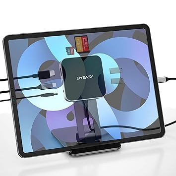 Ipad Pro Usb C Hub Stand Byeasy Ipad Pro Dongle Amazon In Electronics