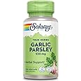 SOLARAY Garlic Bulb & Parsley Leaf 530mg | Healthy Cardiovascular and Immune System Function Support | Non-GMO, Vegan & Lab Verified | 100 VegCaps