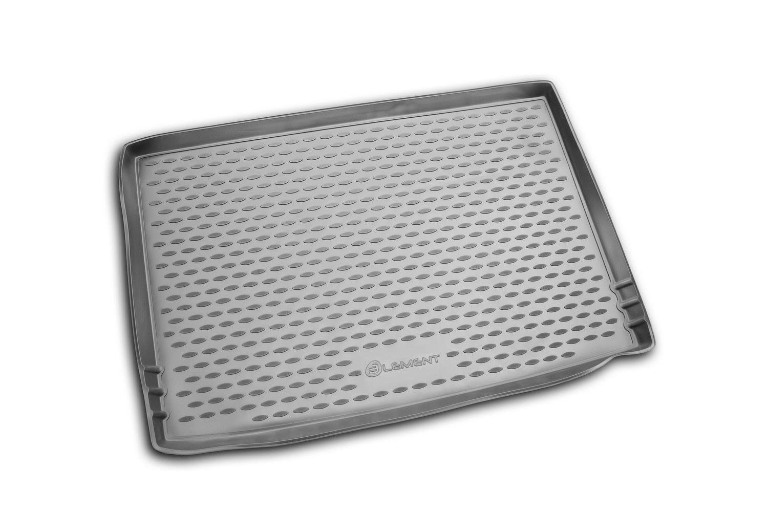 Element EXP.NLC.45.10.B12 Tailored Fit Rubber Boot Liner Protector Mat for Skoda Yeti Hatchback 5-Door (top Trunk with Full Spare Wheel) 2009-2017, Black