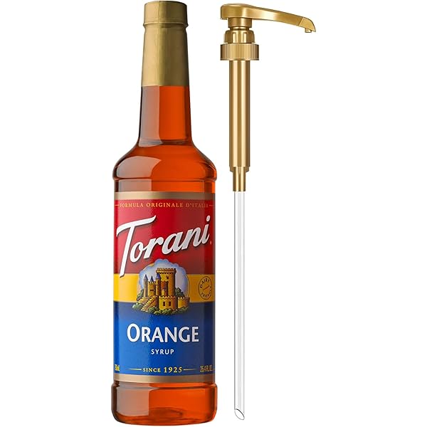 Amazon.com: Torani ORANGE PET 750 ML : Books