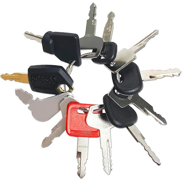 Amazon.com: HEKEYCO Case Heavy Equipment Key for Backhoe
