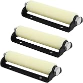 GGTE Replacement Roller for RV Slide Out Nylon Roller Solid Steel Plate -Dual Rollers for Torsion Reduction 3 Pack
