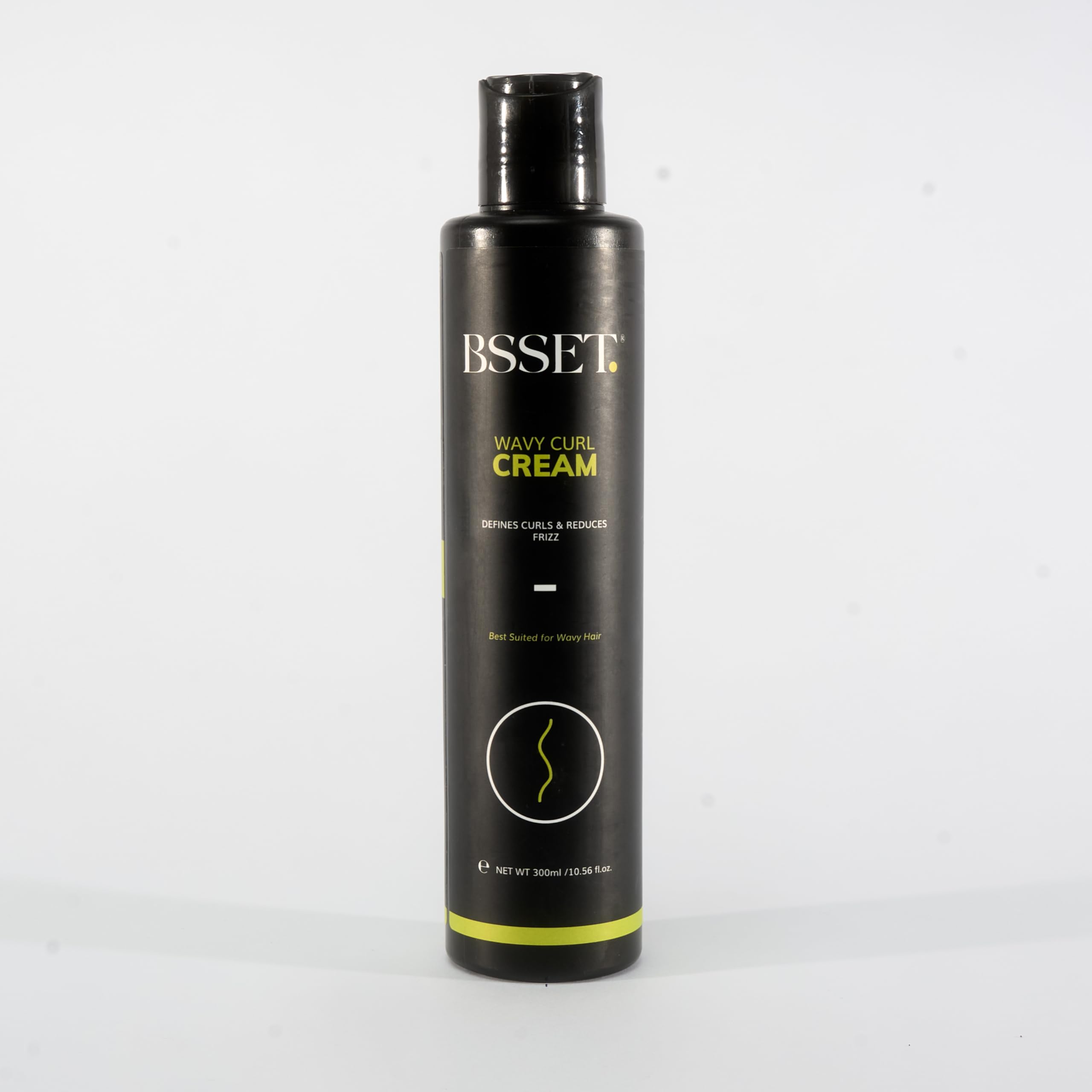 BSSET Wavy Curl Cream Defines Curls Reduces Frizz - For Type 2 Wavy Hair