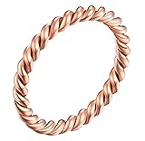 FAICAEIRI Pure copper tensor rings twisted,copper