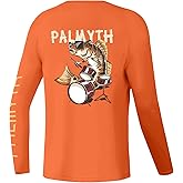 Palmyth Boys Fishing Shirt Youth Long Sleeve T-Shirt Sun Protection UPF 50+ Quick Dry