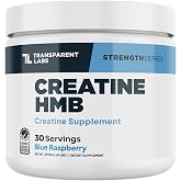 Transparent Labs Creatine HMB - 30 Servings, Blue Raspberry | Creatine Monohydrate Powder with HMB for Muscle Growth, Enhanced Energy Output &amp; Strength, &amp; Improved Athletic Performance