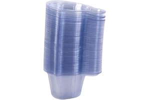 YouU 100 Pack Plastic Disposable Urine collection Cups, Easy to Collect Urine Specimen for Pregnancy Test and Ovulation test,