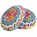 Hot Sale ！Indian Large Round Floor Pillow Case ，Beautyvan Comfortable Charming Indian Mandala Floor Pillows Round Bohemian Cushion Cushions Pillows Case (A)
