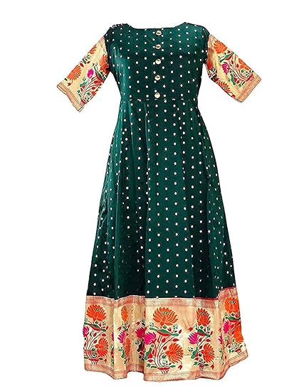 Buy Kayra Maxi Gowns Silk South Indian Long Frocks Anarkali Fullstiched Party Stylish Dresses For Women And Girls At Amazon In