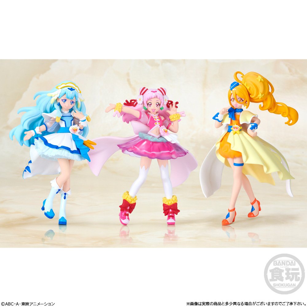 Hugっと プリキュアキューティーフィギュアスペシャルセット の予約がスタート プレバン Mancystyle