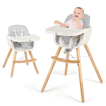 wooden highchair