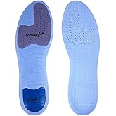 OUPOWER Soccer Football Cleat Insole Insert Gen3-Standard Thickness Blue Sky (US9.5-10)