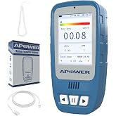APOWER Geiger Counter Nuclear Radiation Detector Beta Gamma X-ray | Portable Handheld Dosimeter, Radiation Monitor Meter for Home, Lab, and Emergency Detection