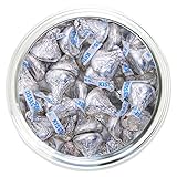 Silver Hershey's Kisses - 2 Lb bag