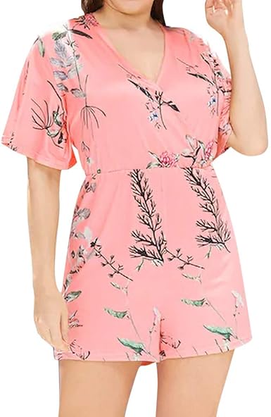 plus size short jumpsuit