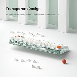 MelGeek Mojo68 Plastic Transparent Mechanical