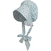 GRACEART Adult Women Girls Cotton Pioneer Prairie Bonnet Cap Hat 100% Cotton (Size choose)