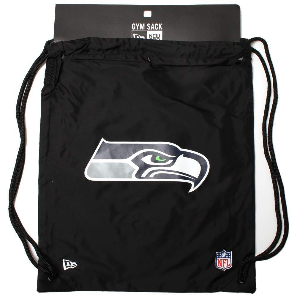 New Era NFL Gym Sack Seasea Blkotc Bag and Backpack, Unisex Adult, Black, One Size