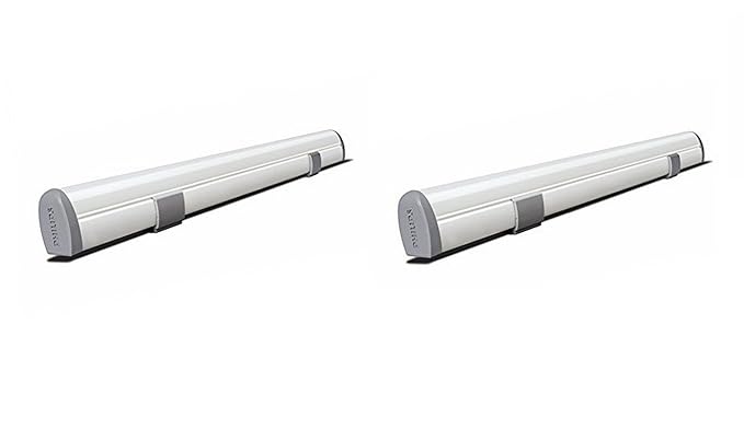 Philips Astra Line 5-Watt LED Batten (Pack of 2, Cool Day Light)