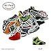 40 PCS Laptop Stickers, Merssyria Jordan AJ Sneakers Theme Stickers Waterproof Vinyl Scrapbook Stickers Car Motorcycle Bicycle Luggage Decal