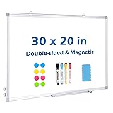 DOLLAR BOSS White Board Magnetic Dry Erase