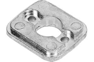 Alomejor RC Motor Mount Durable Zinc Alloy Car Holder Bracket for SCY 16101 16102 16103 16201 1/16 RC Cars, Silver Size,Easy 